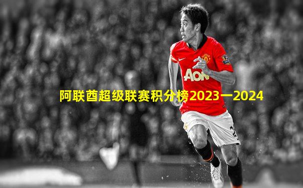 阿联酋超级联赛积分榜2023一2024